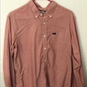 Men’s RVCA long sleeve dress shirt